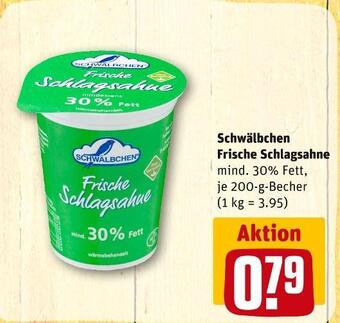 REWE Schwälbchen frische schlagsahne Angebot
