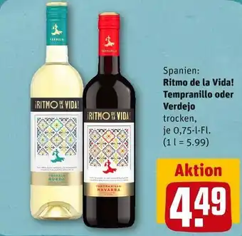 REWE Ritmo de la vida! wein Angebot