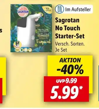 Lidl Sagrotan no touch starter-set Angebot