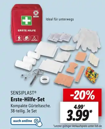 Lidl Sensiplast erste-hilfe-set Angebot