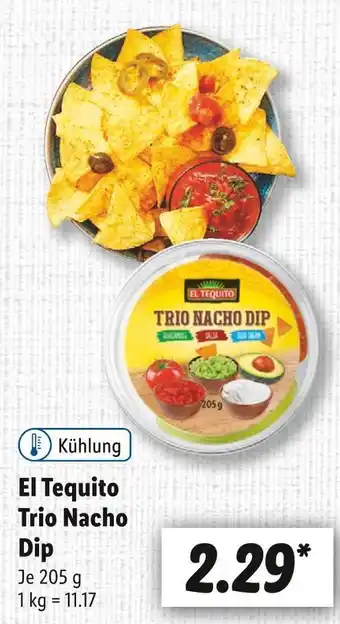 Lidl El tequito trio nacho dip Angebot