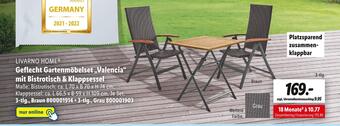 Lidl Livarno home geflecht gartenmöbelset „valencia“ Angebot