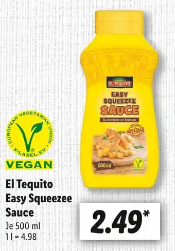 Lidl El tequito easy squeezee sauce Angebot