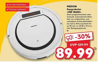 Kaufland Medion Saugroboter MD 18600 Angebot