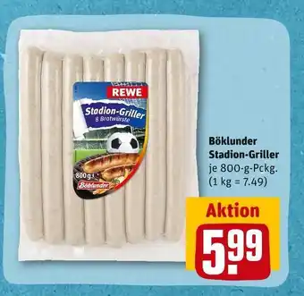 REWE Böklunder stadion-griller Angebot