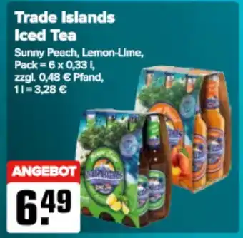 Logo Getränkemarkt Trade Islands Iced Tea 6*330ml Angebot