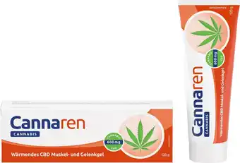 dm drogerie Cannaren wärmendes cbd muskel- & gelenkgel Angebot