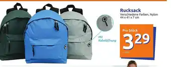 Action Rucksack Angebot