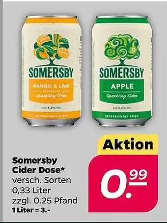 NETTO Somersby Cider Dose Angebot