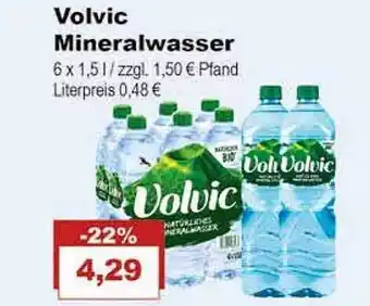 Bilgro Volvic Mineralwasser Angebot