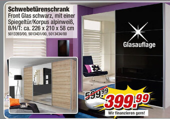 Poco Schwebetürenschrank Angebot