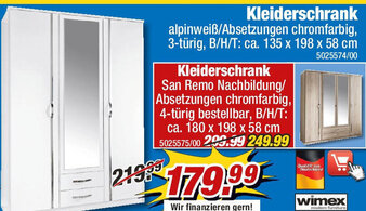 Poco Kleiderschrank Angebot