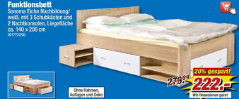 Poco Funktionsbett Angebot
