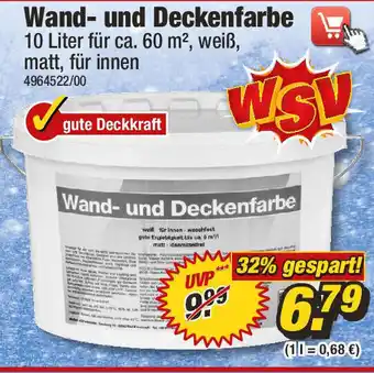 Poco Wand und Deckenfarbe Angebot