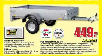 B1 Discount Baumarkt Planen-set Für Anhänger Pkw-anhänger an 750-10 Angebot