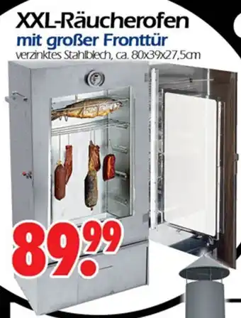 Wreesmann XXL Räucherofen mit großer Fronttür Angebot