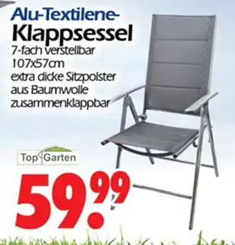 Wreesmann Alu Textilene Klappsessel Angebot