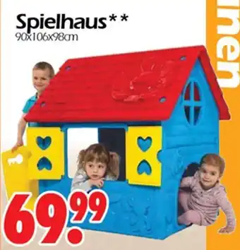 Wreesmann Spielhaus 90x106x98 cm Angebot