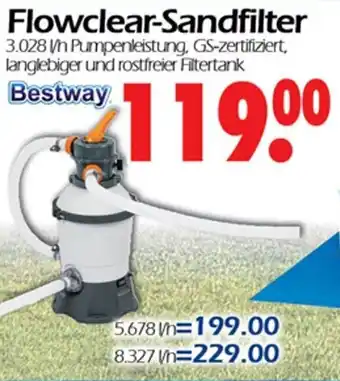 Wreesmann Bestway Flowclear Sandfilter Angebot