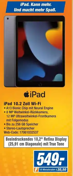 expert Octomedia iPad 10.2 Zoll Wi-Fi Angebot