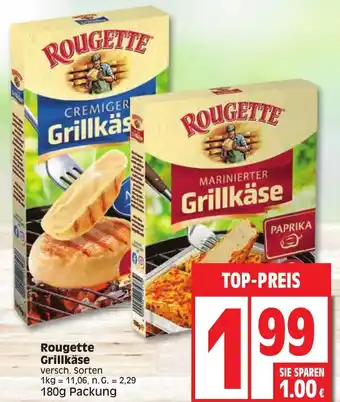 Edeka Rougette Grillkäse 180g Packung Angebot