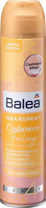 dm drogerie Balea haarspray cashmere feeling Angebot