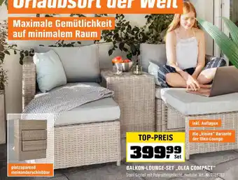 OBI Balkon-lounge-set „olea compact“ Angebot