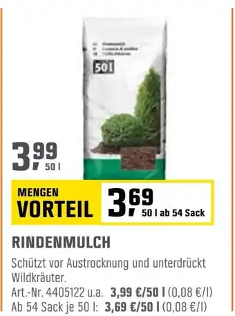 OBI Rindenmulch Angebot