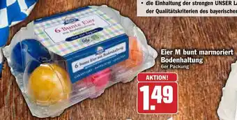 AEZ Eier M Bunt marmoriert Bodenhaltung Angebot