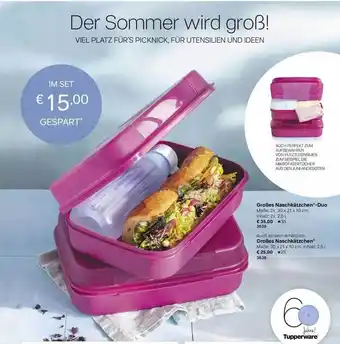 Tupperware Großes Naschkätzchen Oder -duo Angebot