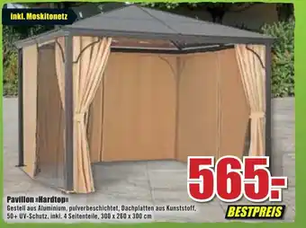 B1 Discount Baumarkt Pavillon ,,Hardtop" Angebot