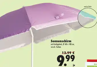 Mäc Geiz Sonnenschirm Angebot