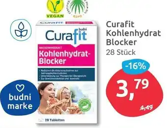 Budni Curafit Kohlenhydrat Blocker 28 Stück Angebot