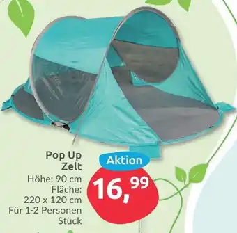 Budni Pop Up Zelt Angebot