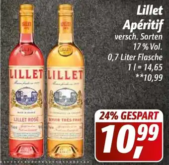 Simmel Lillet Apéritif 0,7 Liter Flasche Angebot