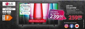 Selgros LG 4K LED TV 32" | 32LQ63006 Angebot