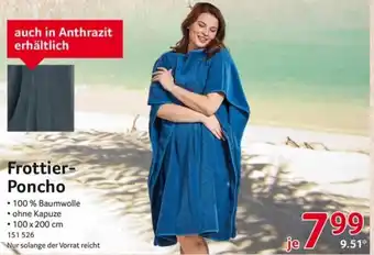 Selgros Frottier-Poncho 100*200 Angebot