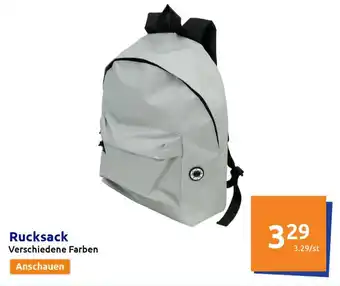 Action Rucksack Angebot