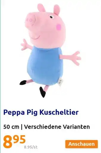 Action Peppa Pig Kuscheltier Angebot