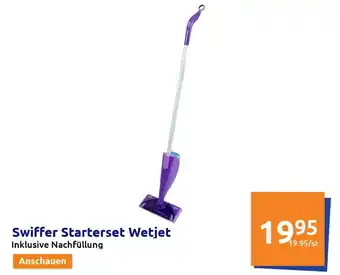 Action Swiffer Starterset Wetjet Angebot