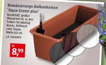 Bauhaus Bewässerungs-balkonkasten 'aqua-green plus' Angebot