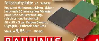 Bauhaus Fallschutzplatte Angebot