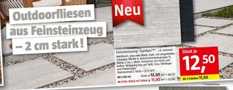 Bauhaus Feinsteinzeug 'garden' Angebot