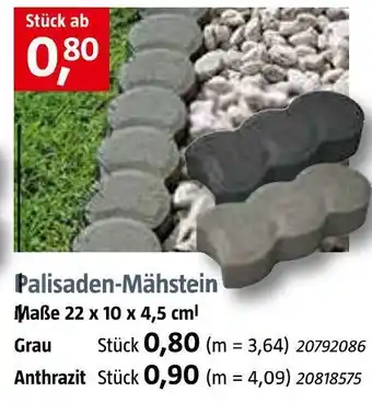 Bauhaus Palisaden-mähstein Angebot