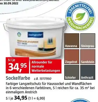 Bauhaus Swingcolor sockelfarbe Angebot