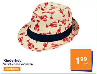 Action Kinderhut Angebot