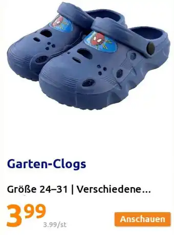 Action Garten-Clogs 24-31 Angebot