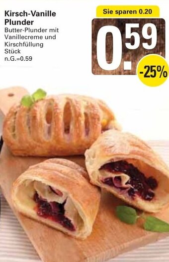 WEZ Kirsch Vanille Plunder Angebot