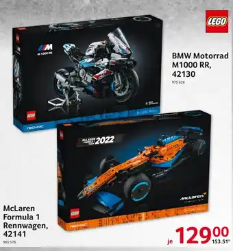 Selgros Lego McLaren Formula 1 Rennwagen, 42141 Angebot