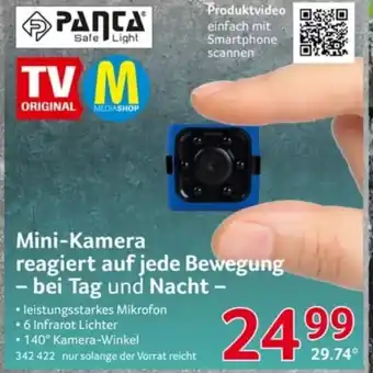 Selgros Mini-Kamera reagiert auf jede Bewegung - bei Tag und Nacht - Angebot